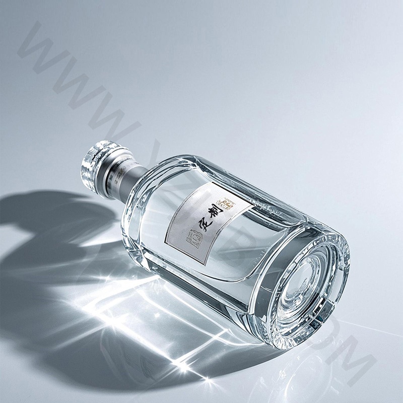 晶白酒瓶-012  